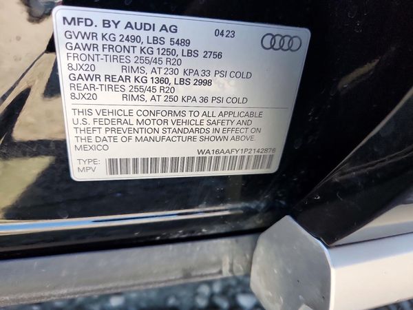 2023 AUDI Q5 S Line quattro Prestige