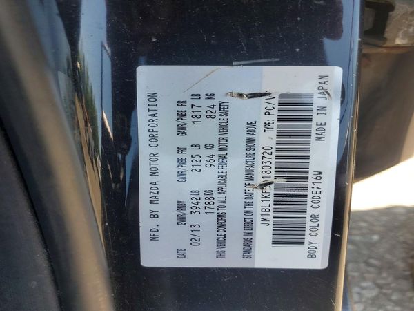 2013 MAZDA 3 Sport/GX