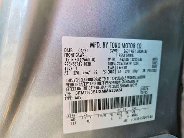 2021 FORD MUSTANG Premium