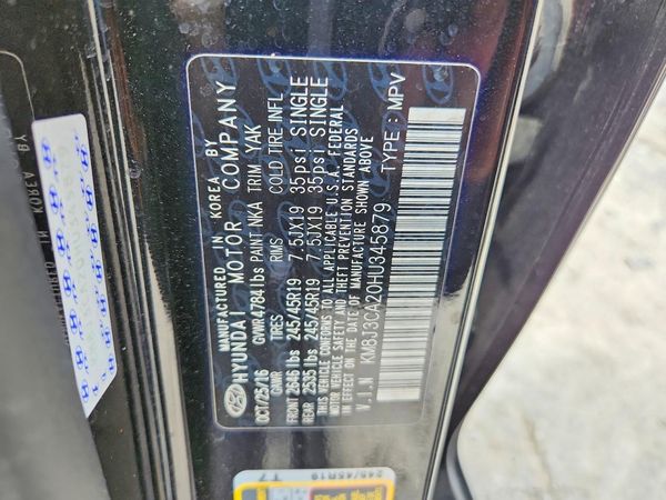 2017 HYUNDAI TUCSON