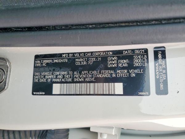 2021 VOLVO S60 Inscription
