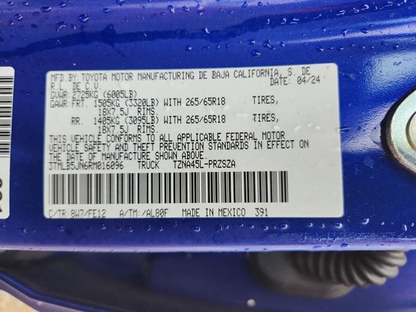 2024 TOYOTA TACOMA