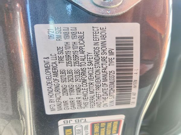 2021 ACURA RDX