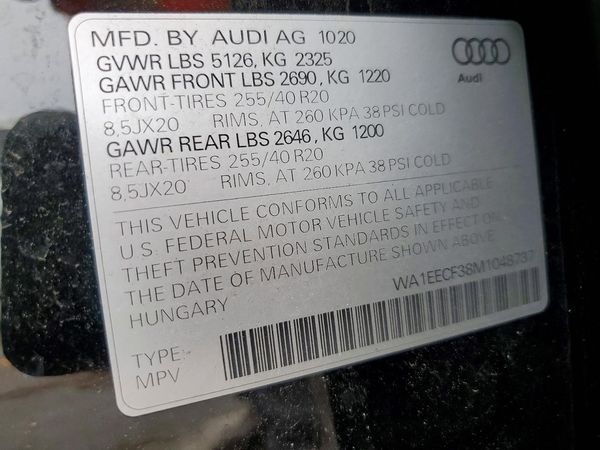 2021 AUDI Q3