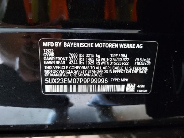 2023 BMW X7 xDrive40i