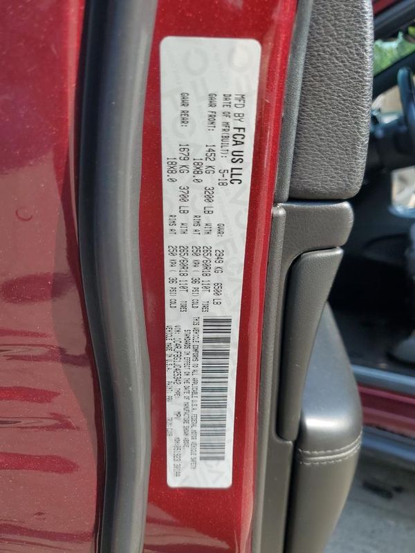 2018 JEEP GRAND CHEROKEE