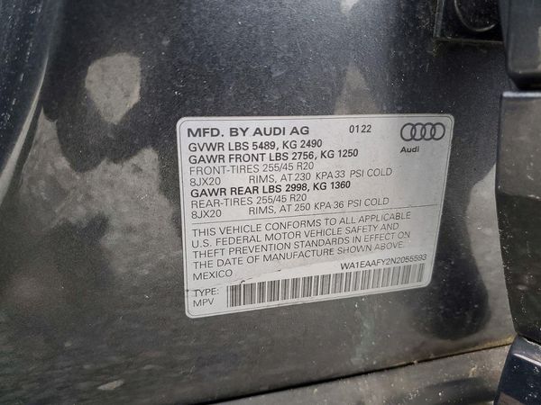 2022 AUDI Q5