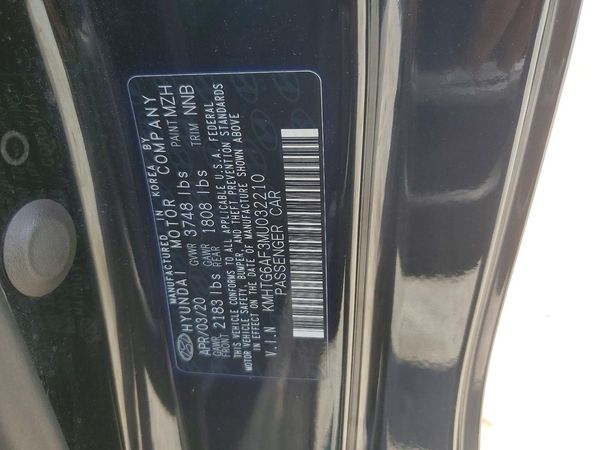 2021 HYUNDAI VELOSTER 2.0L & 2.0L Premium