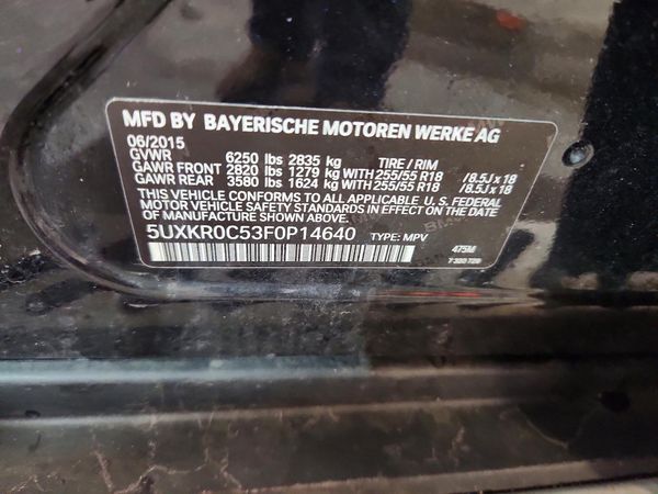 2015 BMW X5