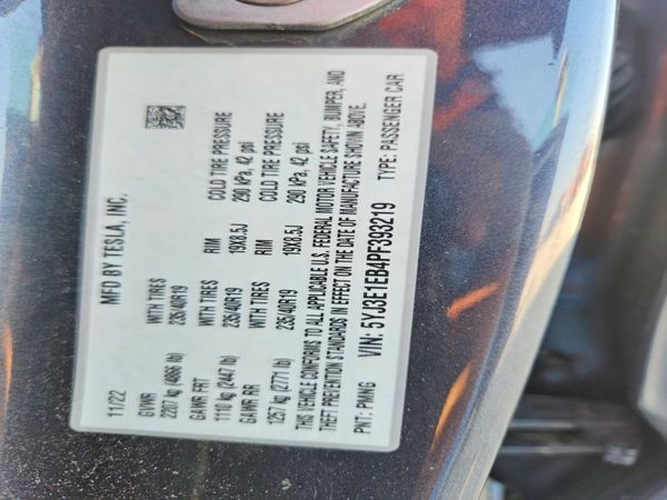 2023 TESLA MODEL 3