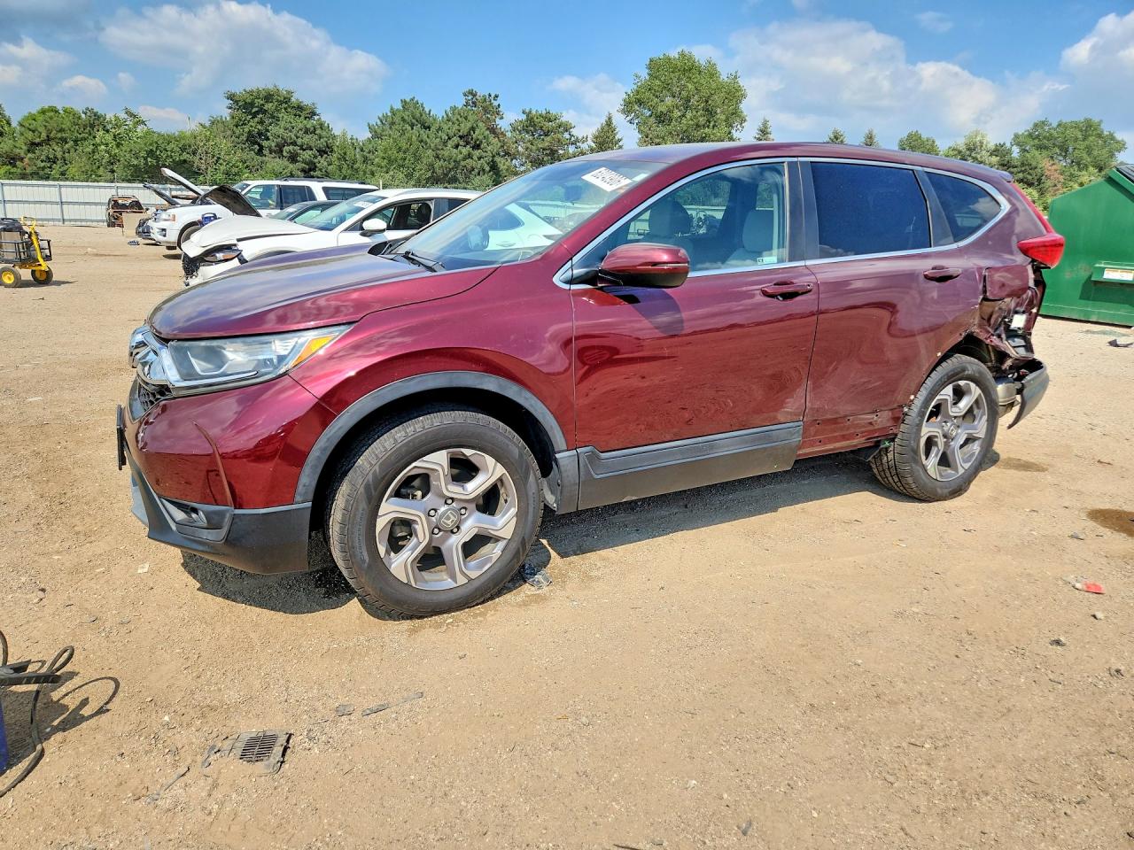 2018 HONDA CRV EX — Front 3/4