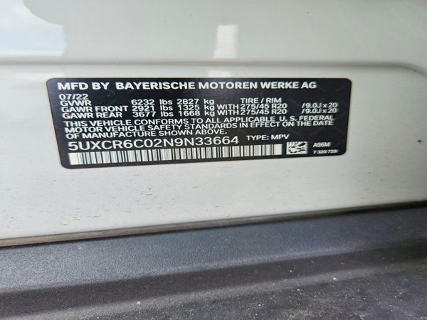 2022 BMW X5 xDrive40i