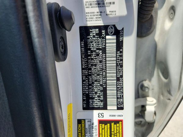 2018 TOYOTA CAMRY
