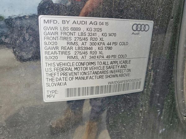 2015 AUDI Q7