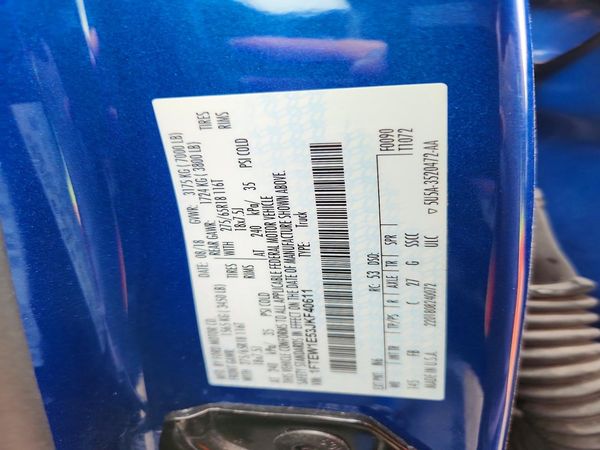 2018 FORD F150