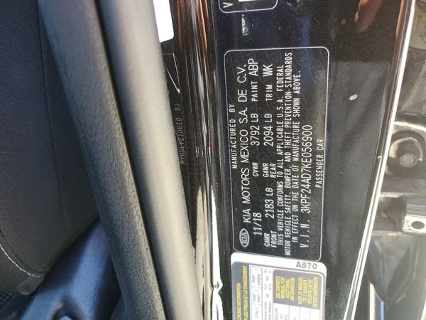 2019 KIA FORTE FE/LX/LXS