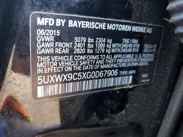 2016 BMW X3 xDrive28i