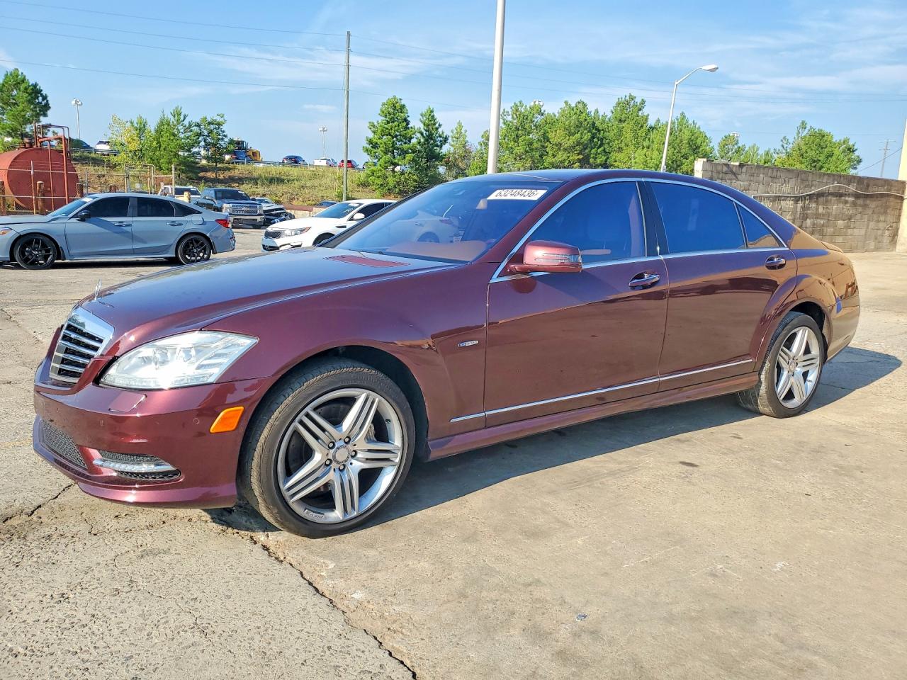 2012 MERCEDES-BENZ S S550