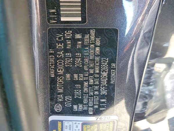 2021 KIA FORTE