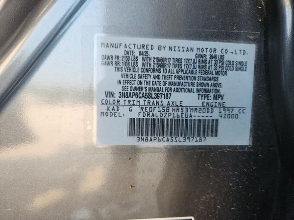 2025 NISSAN KICKS SV