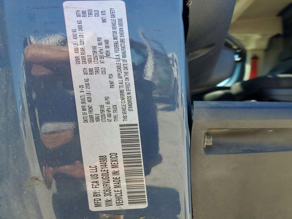 2020 RAM PROMASTER 3500 VF