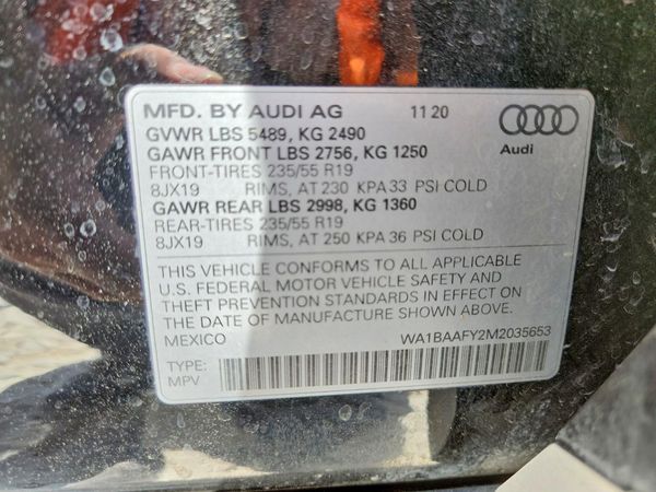 2021 AUDI Q5 quattro Premium Plus