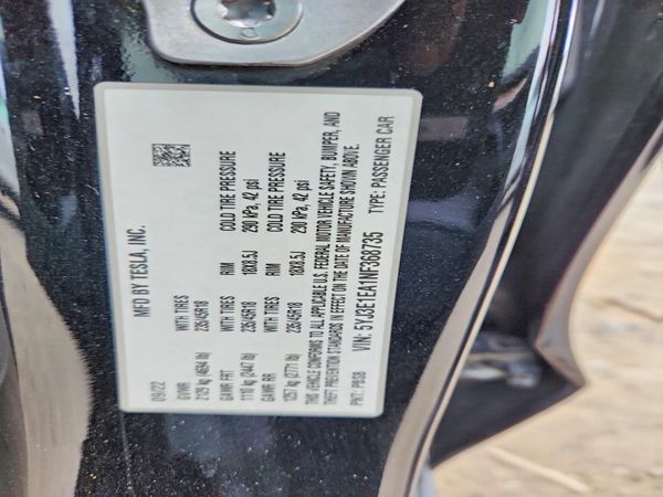 2022 TESLA MODEL 3