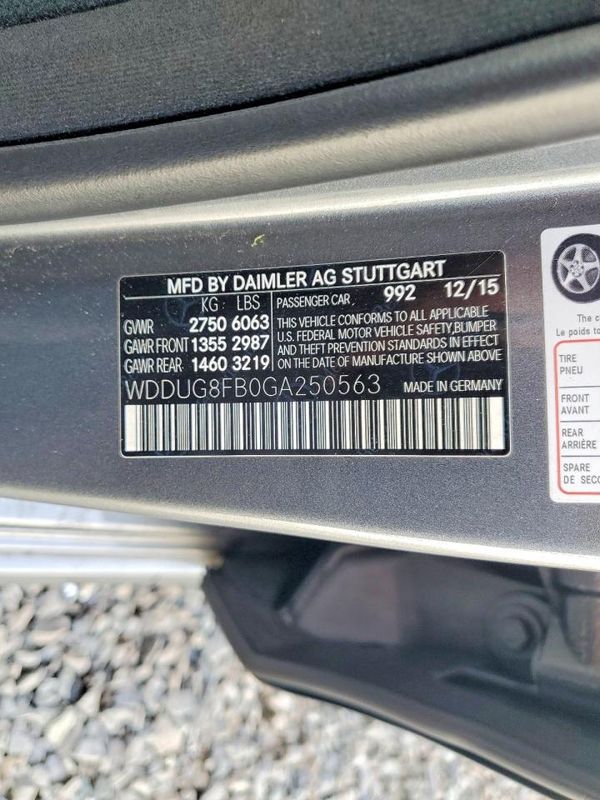 2016 MERCEDES-BENZ S S550-4M