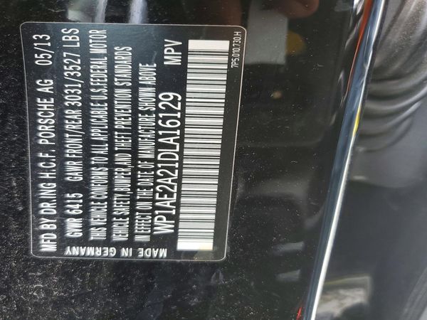 2013 PORSCHE CAYENNE S Hybrid