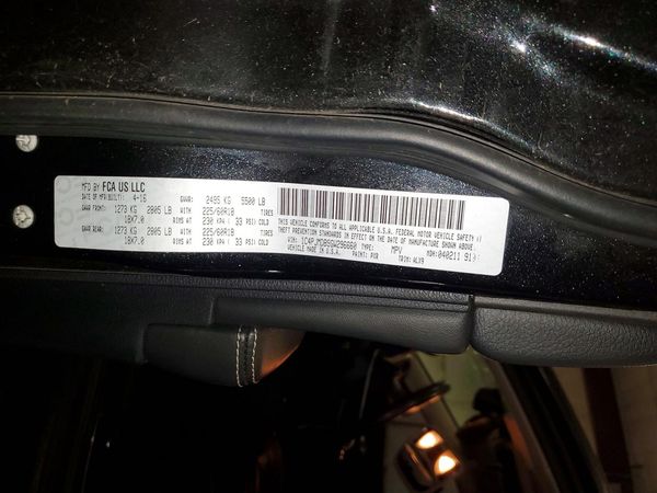 2016 JEEP CHEROKEE Limited