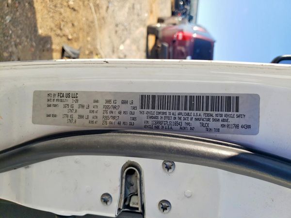 2020 RAM 1500 CLASSIC Tradesman, ST