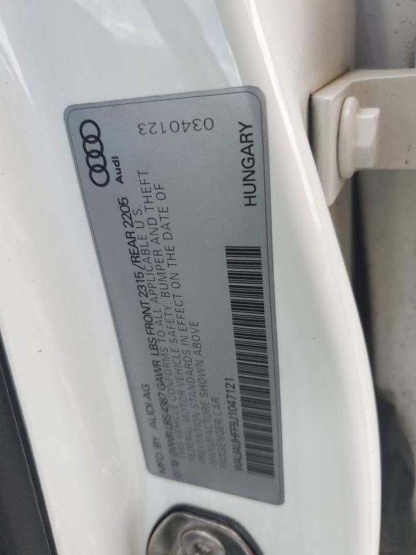 2018 AUDI A3