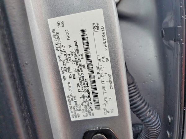 2022 FORD F150 SuperCrew