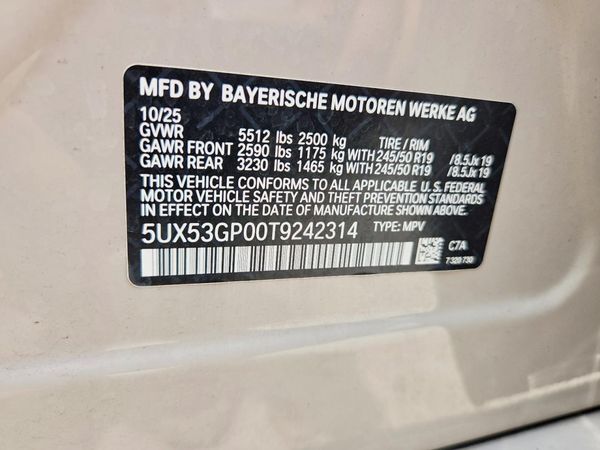 2026 BMW X3 30 xDrive