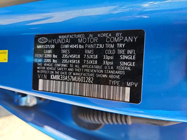 2021 HYUNDAI KONA