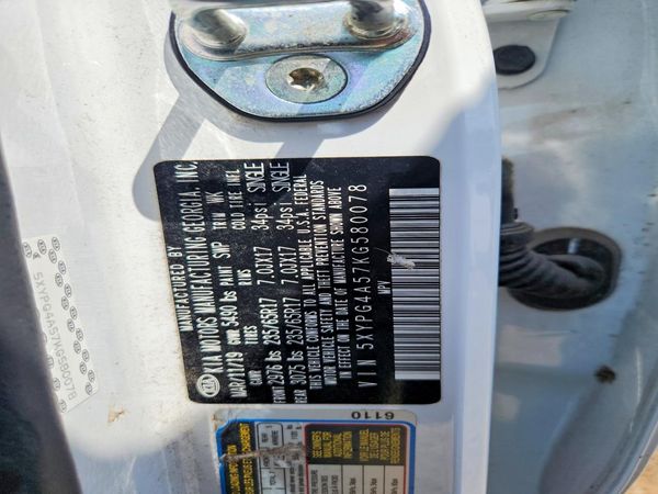 2019 KIA SORENTO L, LX, S