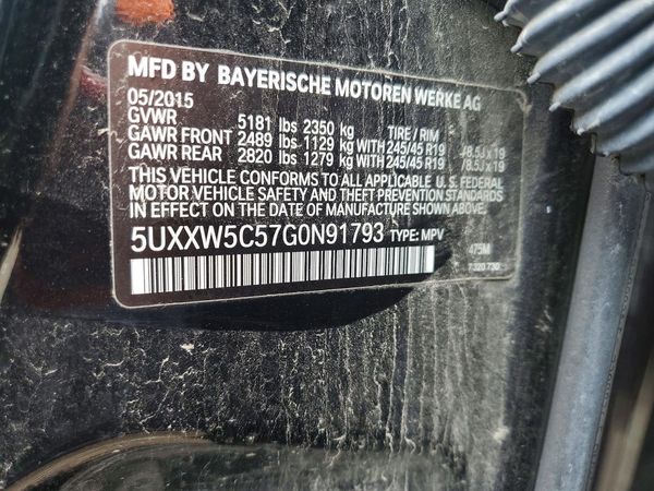 2016 BMW X4 xDrive35i