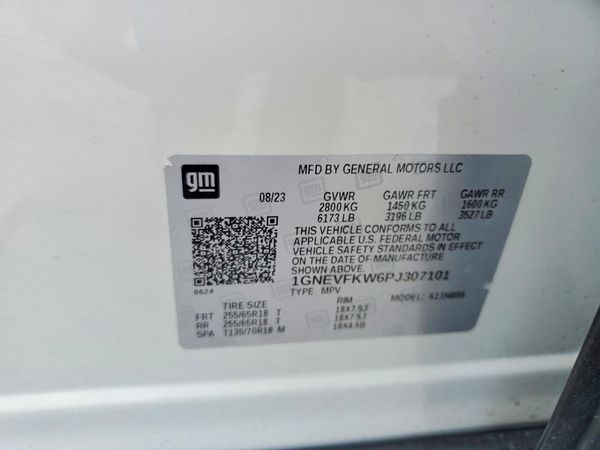 2023 CHEVROLET TRAVERSE LS