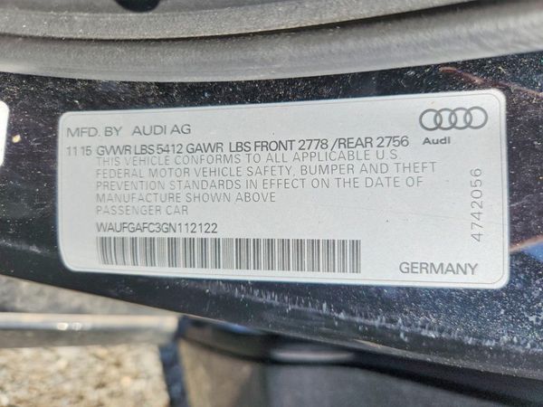 2016 AUDI A6