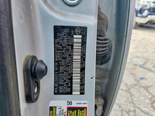 2015 TOYOTA COROLLA L/LE