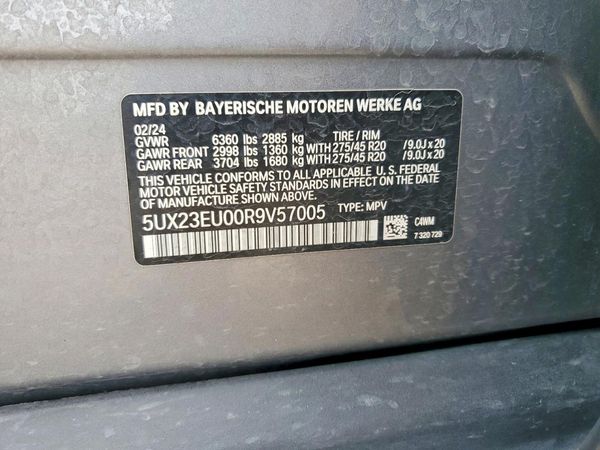 2024 BMW X5 xDrive40i