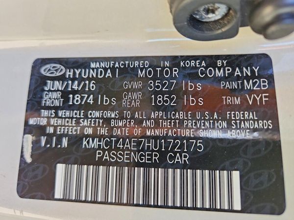 2017 HYUNDAI ACCENT SE Base