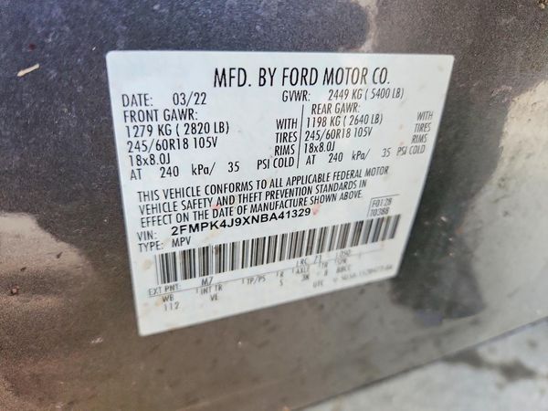 2022 FORD EDGE