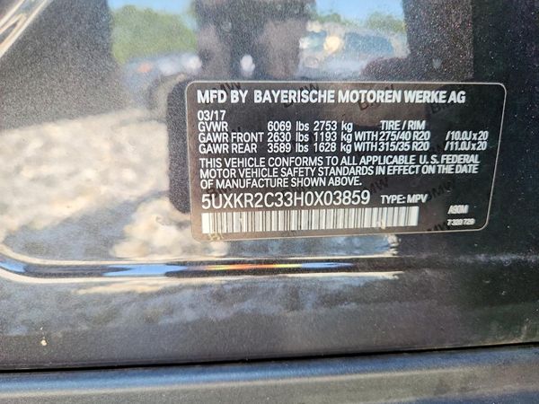2017 BMW X5