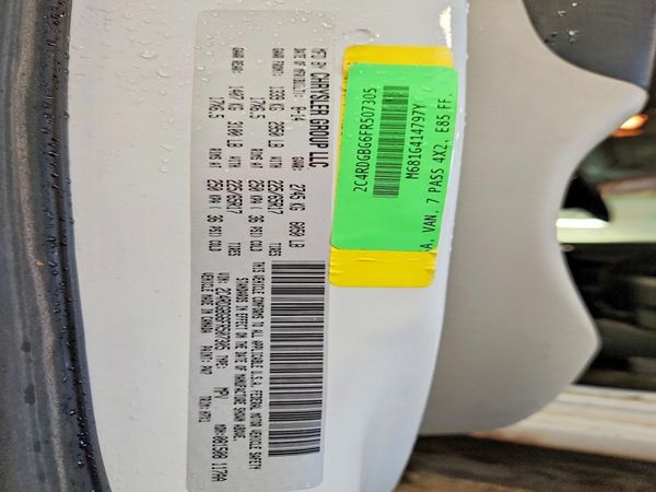 2015 DODGE GRAND CARAVAN SE