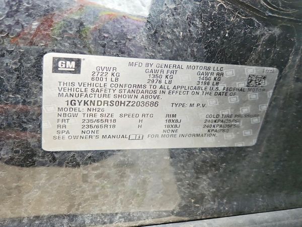 2017 CADILLAC XT5 Luxury