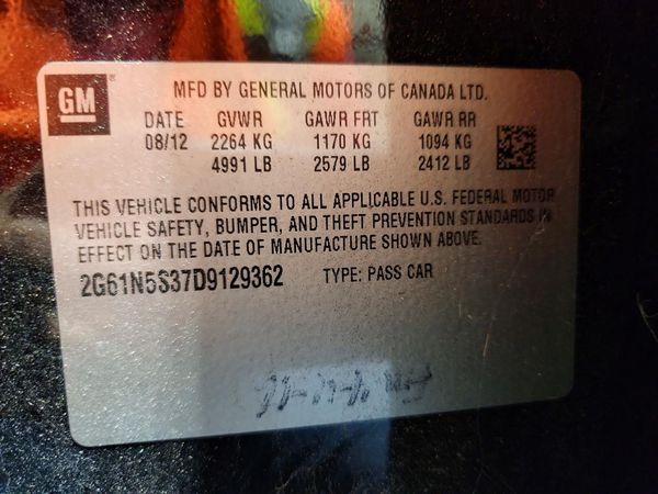 2013 CADILLAC XTS Base