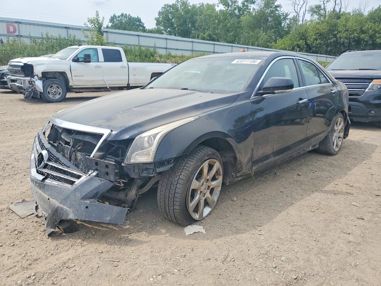 2014 CADILLAC ATS Luxury — Front 3/4