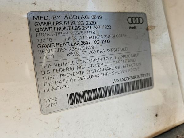 2019 AUDI Q3