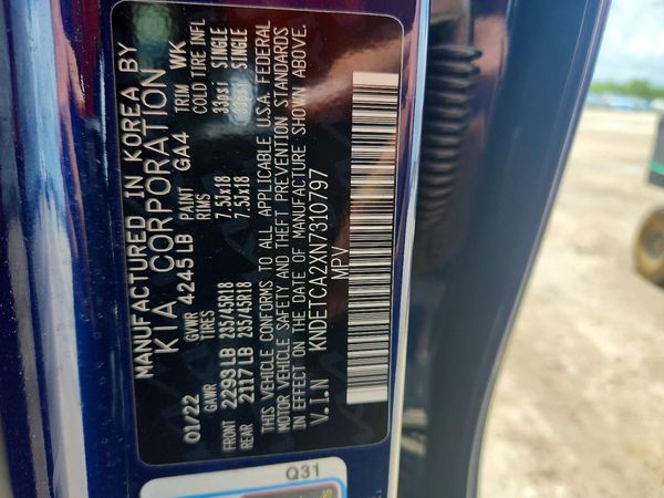 2022 KIA SELTOS SX, SX Sunroof Pkg